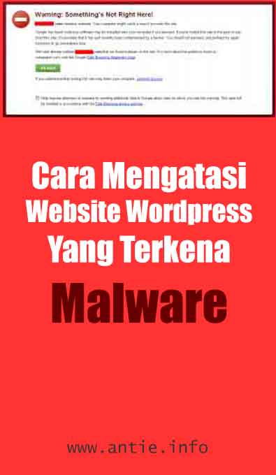 mengatasi website kena malware