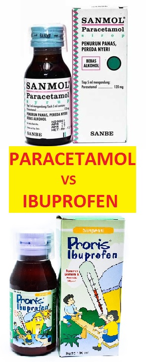 paracetamol vs ibuprofen