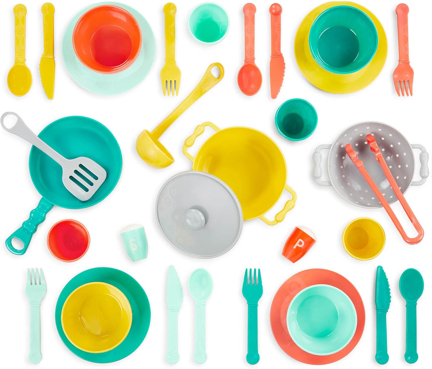 B. toys Play Kitchen Accessories 33-Piece Set