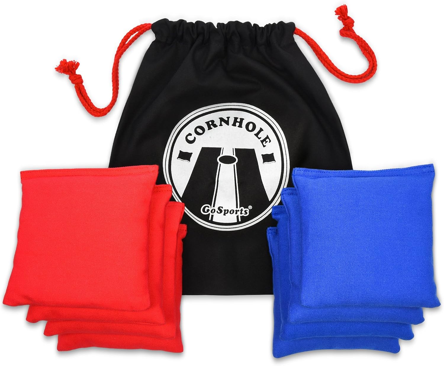 GoSports Official Regulation Cornhole Bean Bags Set