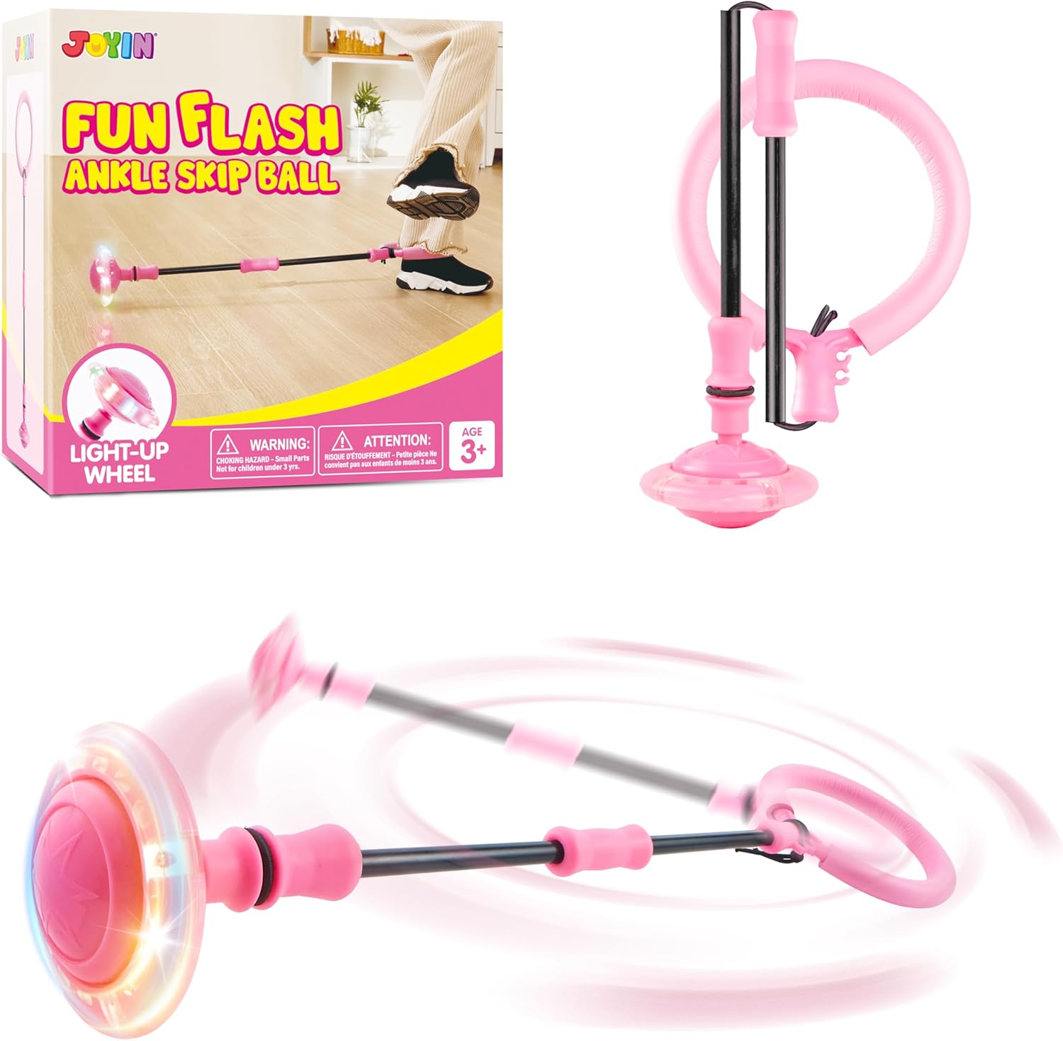 JOYIN Pink Ankle Skip Ball