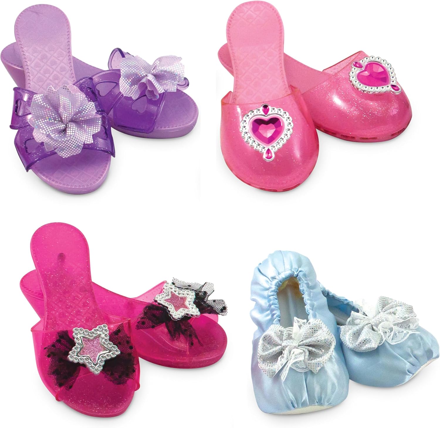 Melissa & Doug Dress-Up Shoes Set