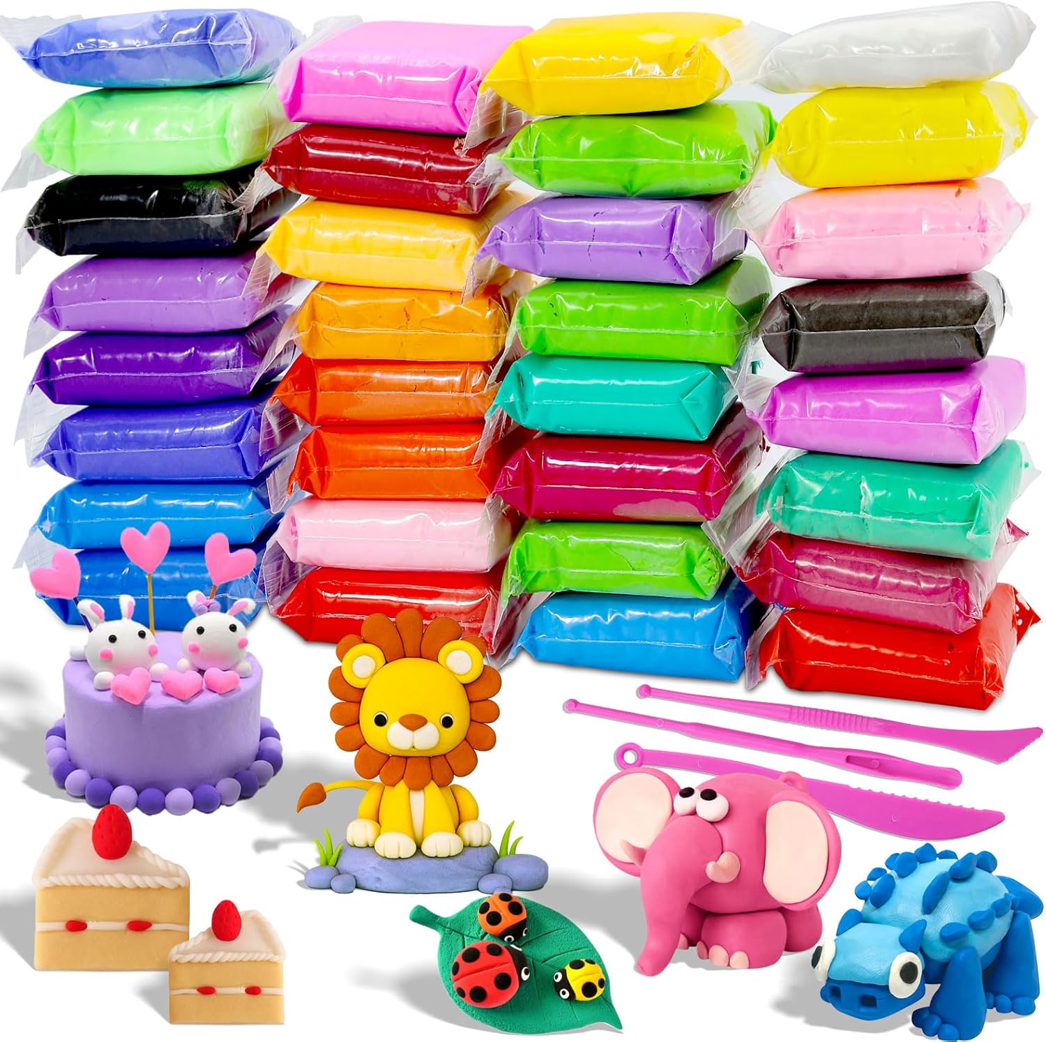 MuseLuxe Air Dry Clay Kit