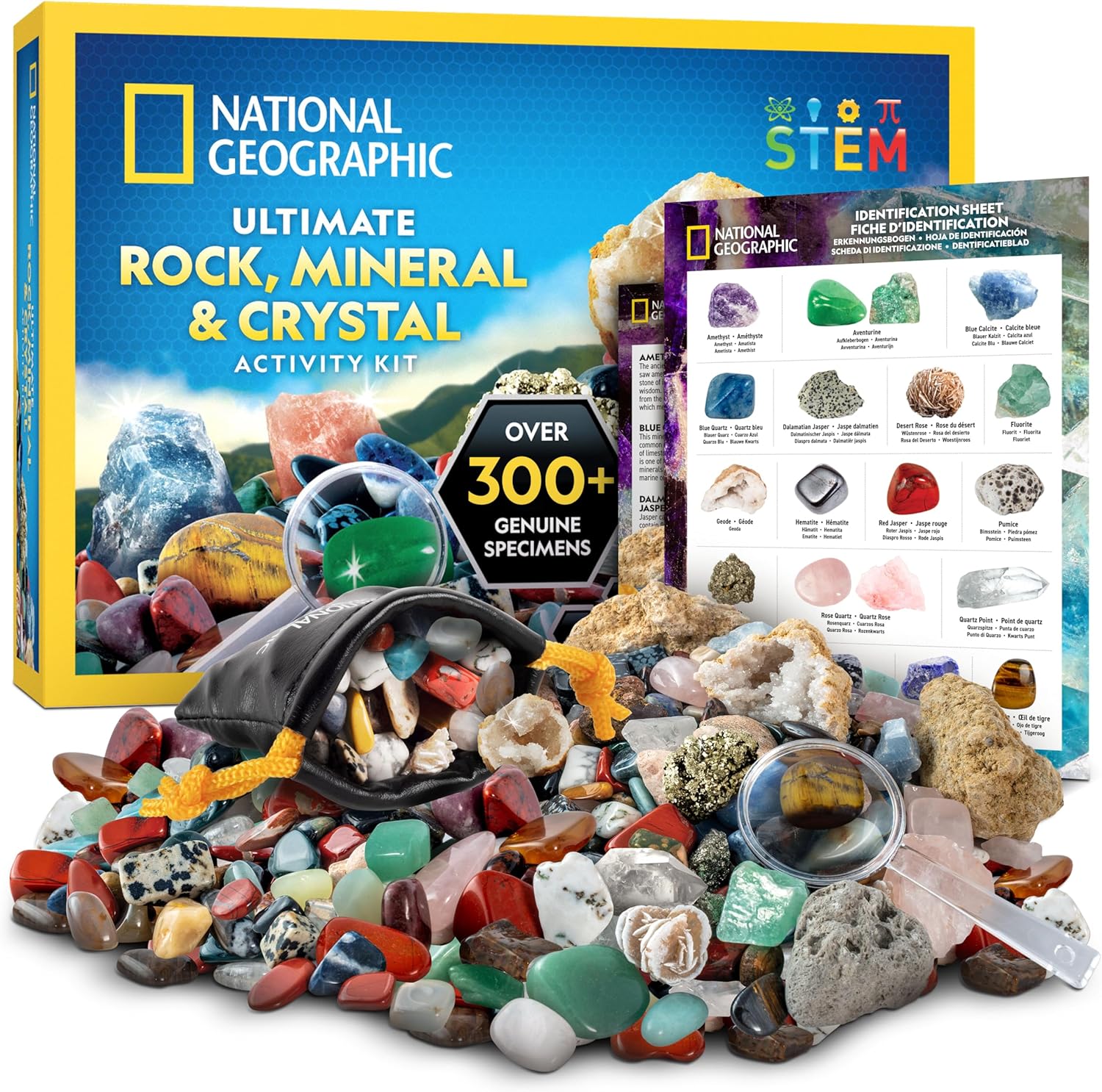 National Geographic Rock Collection Box for Kids