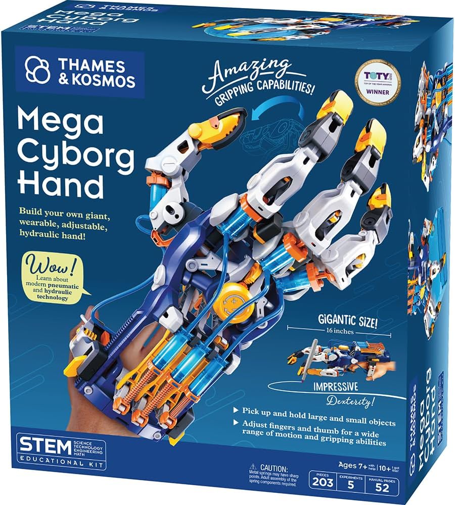 Thames & Kosmos Mega Cyborg Hand STEM Experiment Kit