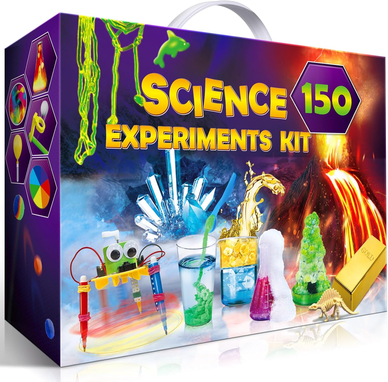 UNGLINGA 150 Experiments Science Kit for Kids
