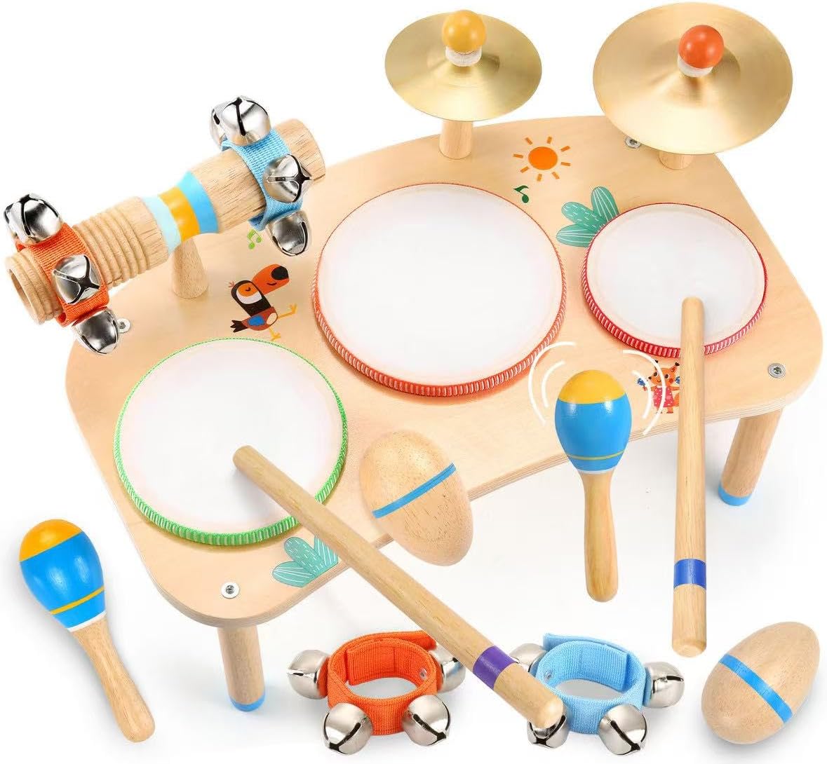 WINGYZ 11-in-1 Toddler Drum Set